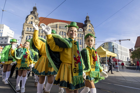 Karnevalsumzug in Erfurt