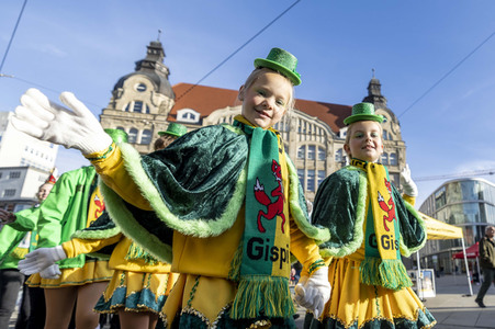 Karnevalsumzug in Erfurt