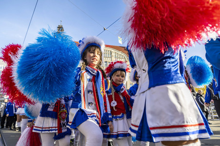 Karnevalsumzug in Erfurt