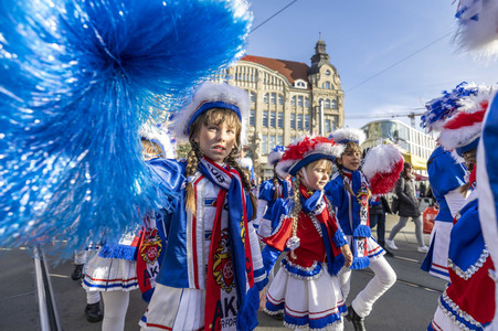 Karnevalsumzug in Erfurt