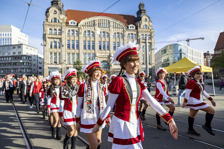 Karnevalsumzug in Erfurt