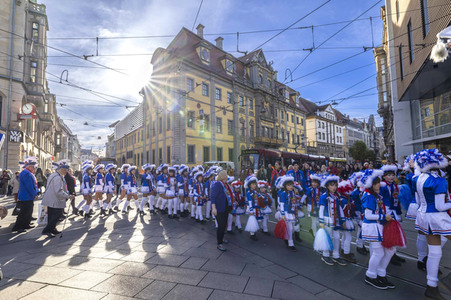 Karnevalsumzug in Erfurt