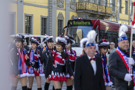 Karnevalsumzug in Erfurt