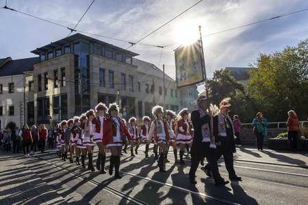 Karnevalsumzug in Erfurt