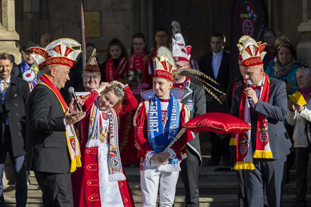 Karnevalsumzug in Erfurt