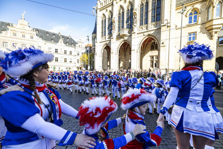 Karnevalsumzug in Erfurt