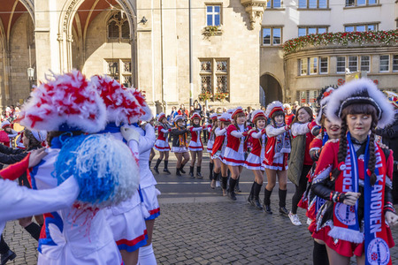 Karnevalsumzug in Erfurt