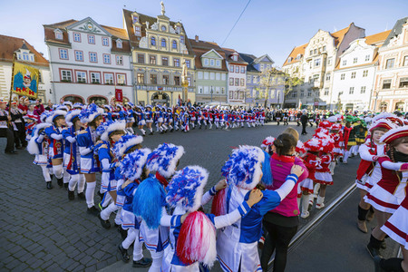 Karnevalsumzug in Erfurt
