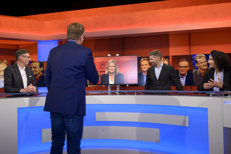 Talkshow 'hart aber fair' in Köln