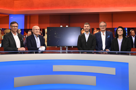 Talkshow 'hart aber fair' in Köln