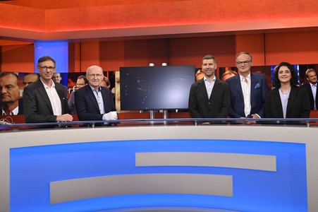 Talkshow 'hart aber fair' in Köln