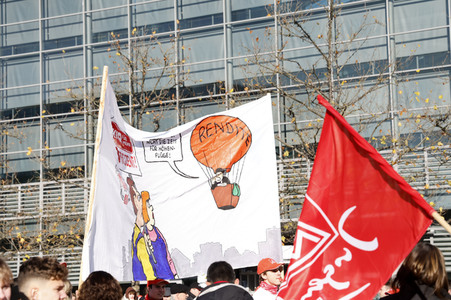 Warnstreik der IG Metall in Ingolstadt