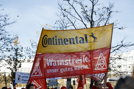 Warnstreik der IG Metall in Ingolstadt