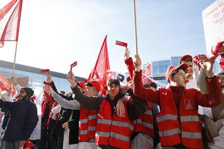 Warnstreik der IG Metall in Ingolstadt