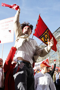 Warnstreik der IG Metall in Ingolstadt