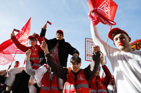 Warnstreik der IG Metall in Ingolstadt