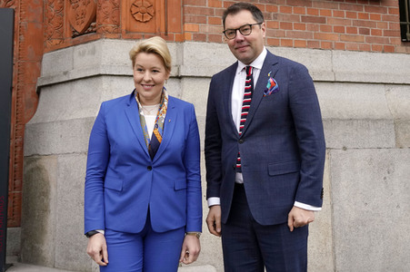 Antrittsbesuch von Oleksij Makejew in Berlin