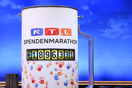RTL-Spendenmarathon 2022 in Hürth