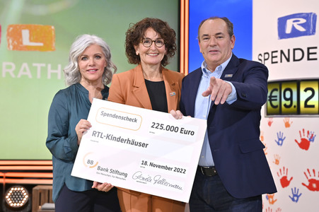 RTL-Spendenmarathon 2022 in Hürth