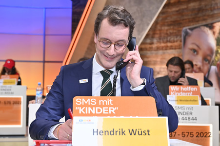 RTL-Spendenmarathon 2022 in Hürth