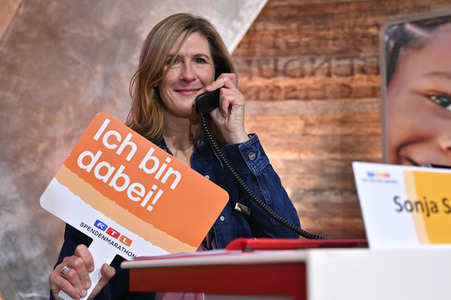 RTL-Spendenmarathon 2022 in Hürth