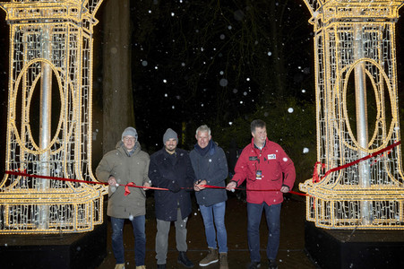Eröffnung des Christmas Garden 2022 in Hannover