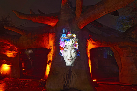 Eröffnung des Christmas Garden 2022 in Hannover