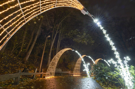 Eröffnung des Christmas Garden 2022 in Hannover