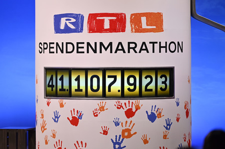 RTL-Spendenmarathon 2022 in Hürth