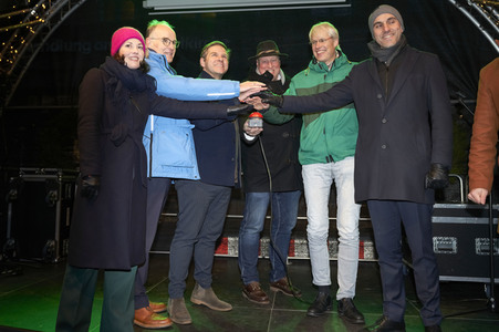 Weihnachtsmarkteröffnung in Hannover