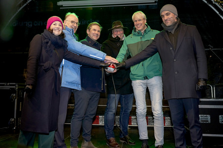 Weihnachtsmarkteröffnung in Hannover