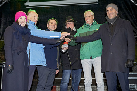 Weihnachtsmarkteröffnung in Hannover