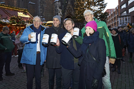 Weihnachtsmarkteröffnung in Hannover