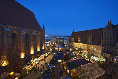 Weihnachtsmarkteröffnung in Hannover