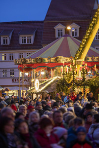 Eröffnung des Weihnachtsmarktes 2022 in Erfurt