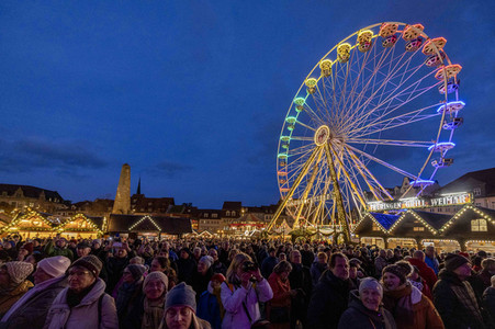 Eröffnung des Weihnachtsmarktes 2022 in Erfurt