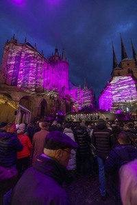 Eröffnung des Weihnachtsmarktes 2022 in Erfurt