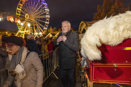 Eröffnung des Weihnachtsmarktes 2022 in Erfurt