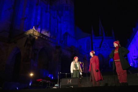Eröffnung des Weihnachtsmarktes 2022 in Erfurt