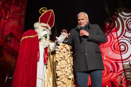 Eröffnung des Weihnachtsmarktes 2022 in Erfurt