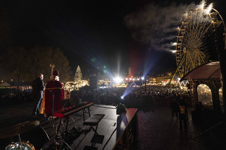 Eröffnung des Weihnachtsmarktes 2022 in Erfurt