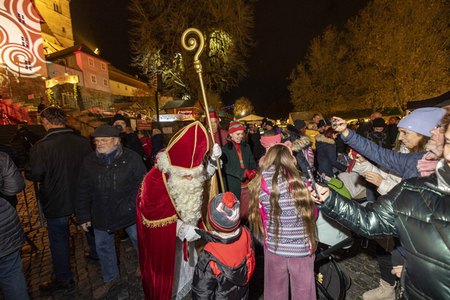 Eröffnung des Weihnachtsmarktes 2022 in Erfurt