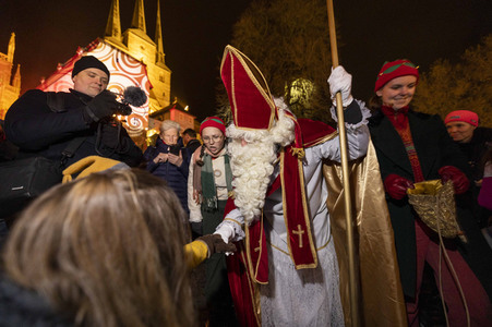 Eröffnung des Weihnachtsmarktes 2022 in Erfurt