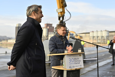 Veranstaltung '30 Jahre Main-Donau-Kanal' in Bamberg