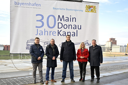 Veranstaltung '30 Jahre Main-Donau-Kanal' in Bamberg