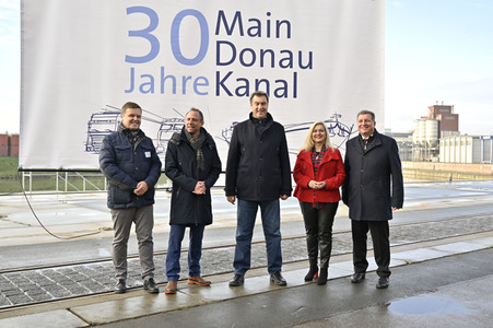 Veranstaltung '30 Jahre Main-Donau-Kanal' in Bamberg