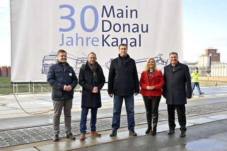 Veranstaltung '30 Jahre Main-Donau-Kanal' in Bamberg