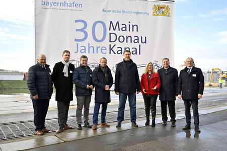 Veranstaltung '30 Jahre Main-Donau-Kanal' in Bamberg