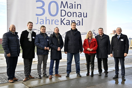 Veranstaltung '30 Jahre Main-Donau-Kanal' in Bamberg
