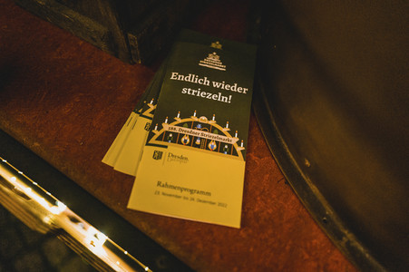 Striezelmarkt 2022 in Dresden